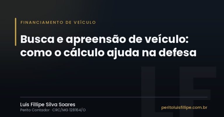 Capa do artigo: Busca e apreensão de veículo: como o cálculo ajuda na defesa e na devolução do carro