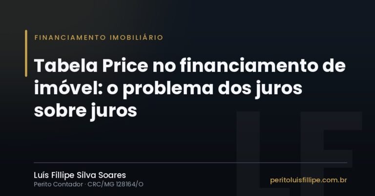 Capa do artigo: Tabela Price no financiamento de imóvel: o problema dos juros sobre juros