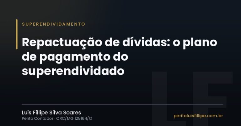 Capa do artigo: Repactuação de dívidas: como funciona o plano de pagamento do superendividado